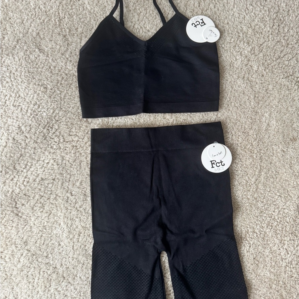 Women’s Black Activewear Set